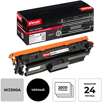 Картридж лазерный Комус W2300A для HP чёрный совместимый фото Картридж лазерный Комус W2300A для HP чёрный совместимый