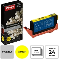 Картридж струйный Комус №912XL 3YL83AE для HP жёлтый совместимый фото Картридж струйный Комус №912XL 3YL83AE для HP жёлтый совместимый