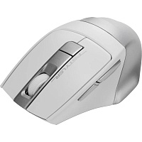 Мышь беспроводная A4Tech Fstyler FG35 белая/серебристая (FG35 SILVER) фото Мышь беспроводная A4Tech Fstyler FG35 белая/серебристая (FG35 SILVER)