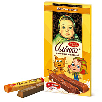 Шоколад Аленка молочный 100 г фото Шоколад Аленка молочный 100 г