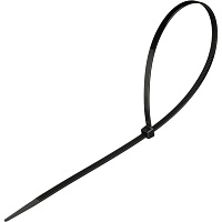 Стяжка (хомут) 350 мм x 4,8 мм,Bigtech BT-CT-350-48-B,нейлон,черн,100 шт/уп фото Стяжка (хомут) 350 мм x 4,8 мм,Bigtech BT-CT-350-48-B,нейлон,черн,100 шт/уп