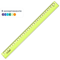 Линейка Стамм Neon Cristal 30 см пластиковая фото Линейка Стамм Neon Cristal 30 см пластиковая