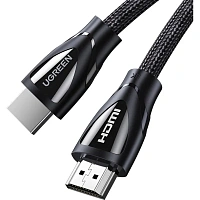 Кабель UGREEN HD140 (80404) HDMI 2.1 Male to Male 8K Braided Cable.3м.черн фото Кабель UGREEN HD140 (80404) HDMI 2.1 Male to Male 8K Braided Cable.3м.черн