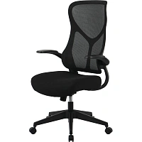 Кресло BN_Hg_EChair-635 TC сетка/ткань черный