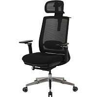 Кресло BN_Hg_EChair-520 STC сетка/ткань черный, алюминий