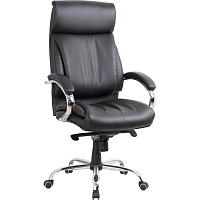 Кресло для руководителя Easy Chair 516 TPU чёрное (экокожа, металл) фото Кресло для руководителя Easy Chair 516 TPU чёрное (экокожа, металл)