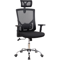 Кресло BN_SH_EChair-650 TC сетка/ткань черный фото Кресло BN_SH_EChair-650 TC сетка/ткань черный