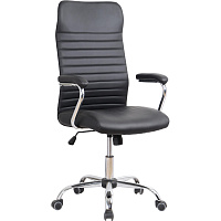 Кресло для руководителя Easy Chair 580 TPU чёрное (экокожа, металл) фото Кресло для руководителя Easy Chair 580 TPU чёрное (экокожа, металл)