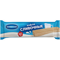 Вафли Коломенский сливочные 20 г (154 штуки в упаковке) фото Вафли Коломенский сливочные 20 г (154 штуки в упаковке)