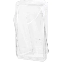 Контейнер для роллов Стиролпласт СПК-158 159х105х45 мм прозрачный (440 штук в упаковке)