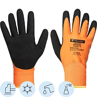 Перчатки TOPFORT ут. КЩС МБС с дв. лат. покр. Фриз Комфорт р. 10