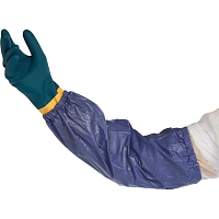 Нарукавники ПВХ для защиты от кислот и щелочей TOPFORT Профхим длина 46 см (2 штуки/ 1 пара в упаковке)