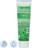 Гель с антибактериальным эффектом кожный антисептик 100мл АЛИРАНТА 20019