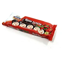 Мини-рулеты Мастер десерта Клубника 175 г фото Мини-рулеты Мастер десерта Клубника 175 г