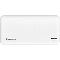 Внешний аккумулятор BigTech (BT-PB-20-W-4) 20000 mAh белый