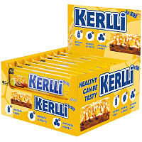 Батончик злаковый SOJ Kerlli с бананом 50 г (18 батончиков в упаковке) фото Батончик злаковый SOJ Kerlli с бананом 50 г (18 батончиков в упаковке)