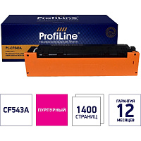 Картридж лазерный Profiline PL_CF543A_M для HP пурпурный совместимый фото Картридж лазерный Profiline PL_CF543A_M для HP пурпурный совместимый