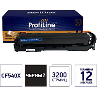 Картридж лазерный Profiline PL_CF540X_BK для HP черный совместимый повышенной емкости фото Картридж лазерный Profiline PL_CF540X_BK для HP черный совместимый повышенной емкости
