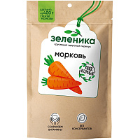 Морковь сушеная Зеленика Здоровый овощной перекус 50 г фото Морковь сушеная Зеленика Здоровый овощной перекус 50 г