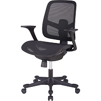 Кресло BN_Zm_EChair-600 MC сетка, черный фото Кресло BN_Zm_EChair-600 MC сетка, черный