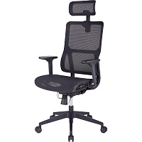 Кресло BN_Zm_EChair-601 MC сетка, черный фото Кресло BN_Zm_EChair-601 MC сетка, черный
