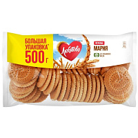 Печенье затяжное Любятово Мария 500 г фото Печенье затяжное Любятово Мария 500 г