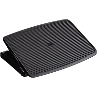 Подставка для ног Комус Мебель F7012,(11974080) 46,5x9x35,пласт.,чер