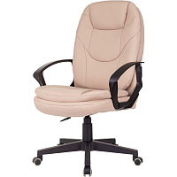 Кресло для руководителя Easy Chair 668LT бежевое (экокожа, пластик) фото Кресло для руководителя Easy Chair 668LT бежевое (экокожа, пластик)