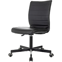 Кресло офисное Easy Chair 303 черное (экокожа, металл) фото Кресло офисное Easy Chair 303 черное (экокожа, металл)