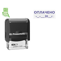 Штамп стандартный ОПЛАЧЕНО ____20_г Colop Printer C20 3.13 36x12 мм фото Штамп стандартный ОПЛАЧЕНО ____20_г Colop Printer C20 3.13 36x12 мм