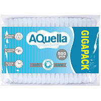 Палочки ватные Aquella 500 штук фото Палочки ватные Aquella 500 штук