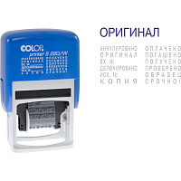 Штамп стандартный 12 бухгалтерских терминов Colop Printer S220/W 24x4 мм фото Штамп стандартный 12 бухгалтерских терминов Colop Printer S220/W 24x4 мм
