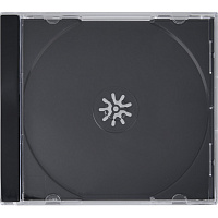 Бокс для CD дисков один.черн. CDB-jb 10шт в уп фото Бокс для CD дисков один.черн. CDB-jb 10шт в уп