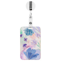 Бейдж вертикальный с 3D-печатью "Pastel grade" (85х54 мм), с рулеткой, СЛАЙДЕР, FUNSTER (ФАНСТЕР), 238842