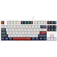 Клавиатура Acer OKW305 механич. USB Multimedia/gamer/LED (ZL.KBDCC.01W)бел фото Клавиатура Acer OKW305 механич. USB Multimedia/gamer/LED (ZL.KBDCC.01W)бел