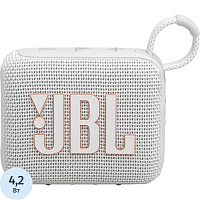 Акустическая система JBL GO 4 белая (JBLGO4WHT) фото Акустическая система JBL GO 4 белая (JBLGO4WHT)