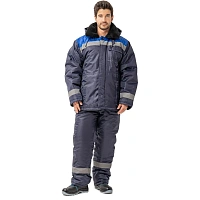 Куртка рабочая зимняя муж з32-КУ син/вас оксф 48-50/194-200 (Арсенал-СП)