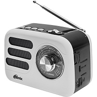 Радиоприемник Ritmix RPR-033 белый (80004173) фото Радиоприемник Ritmix RPR-033 белый (80004173)