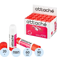 Клей-карандаш 20г ATTACHE power glue