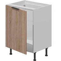 Шкаф SP_VOK база под мойку 1 дверь BM1D_72_60 (091 Дуб Сонома)