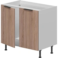 Шкаф SP_VOK база под мойку 2 двери BM2D_72_80 (091 Дуб Сонома)