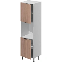 Шкаф SP_VOK Колонка п/духовку 2 двери T2D_204_60 (091 Дуб Сонома)