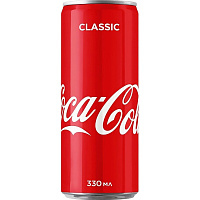 Напиток сильногазированный Coca-cola 0.33 л фото Напиток сильногазированный Coca-cola 0.33 л