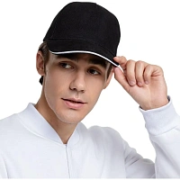 Бейсболка Проект 111 Classic чёрная (обхват 56-58)