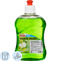 Мыло жидкое Clean room Яблоко 1000 мл фото Мыло жидкое Clean room Яблоко 1000 мл
