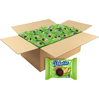 Печенье сахарное Pekarro Green с какао фисташковой начинкой и взрывной карамелью 3 кг фото Печенье сахарное Pekarro Green с какао фисташковой начинкой и взрывной карамелью 3 кг