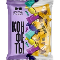 Конфеты глазированные Деловой Стандарт вафельные со вкусом ореха, 500г фото Конфеты глазированные Деловой Стандарт вафельные со вкусом ореха, 500г