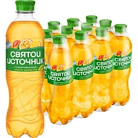 Вода питьевая Святой источник Вода+Сок газированная со вкусом манго и маракуйи 0.5 л фото Вода питьевая Святой источник Вода+Сок газированная со вкусом манго и маракуйи 0.5 л