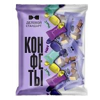 Конфеты глазированные Деловой Стандарт суфле со вкусом шоколад, 500г фото Конфеты глазированные Деловой Стандарт суфле со вкусом шоколад, 500г