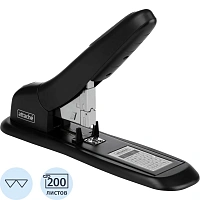 Степлер мощный Attache Quantum 23/6-23/24 до 200 листов, черный